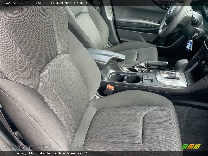 Front Seat of 2021 Impreza Sedan