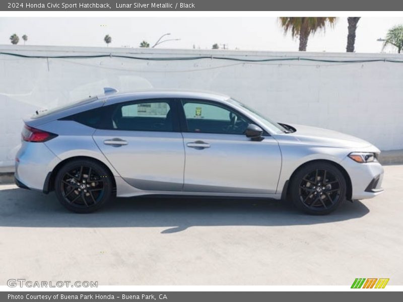  2024 Civic Sport Hatchback Lunar Silver Metallic