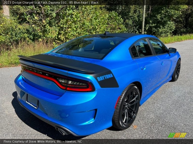 B5 Blue Pearl / Black 2023 Dodge Charger Scat Pack Daytona 392
