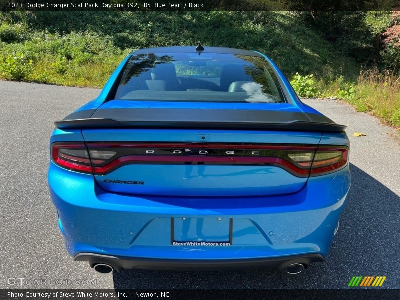 B5 Blue Pearl / Black 2023 Dodge Charger Scat Pack Daytona 392