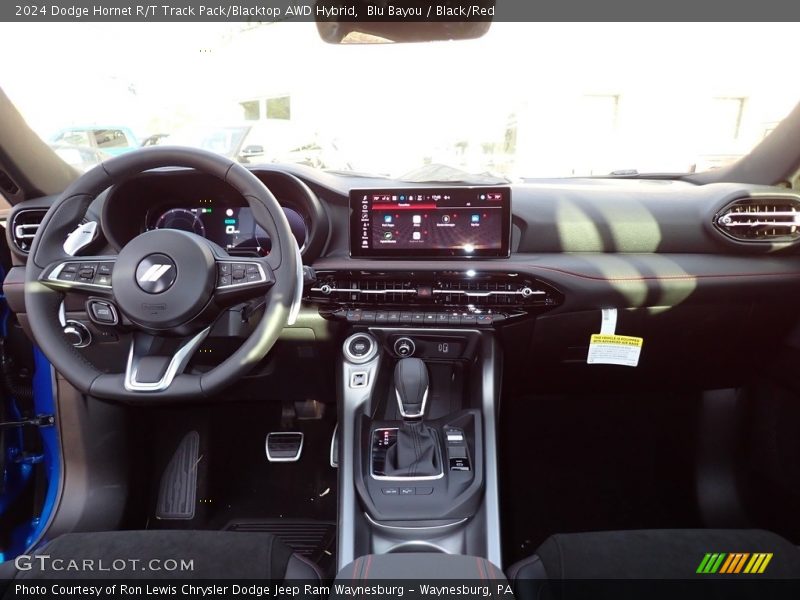 Dashboard of 2024 Hornet R/T Track Pack/Blacktop AWD Hybrid