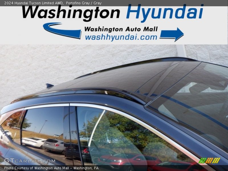 Portofino Gray / Gray 2024 Hyundai Tucson Limited AWD