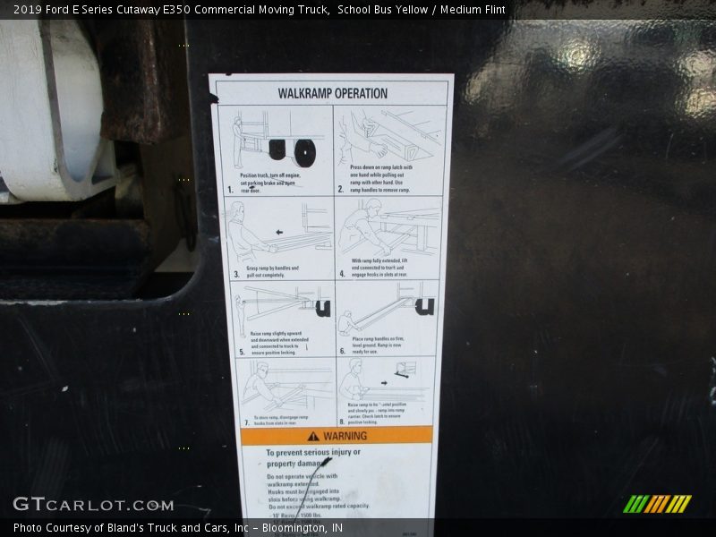 School Bus Yellow / Medium Flint 2019 Ford E Series Cutaway E350 Commercial Moving Truck