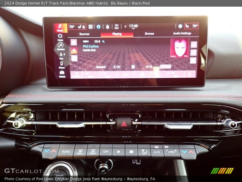 Blu Bayou / Black/Red 2024 Dodge Hornet R/T Track Pack/Blacktop AWD Hybrid