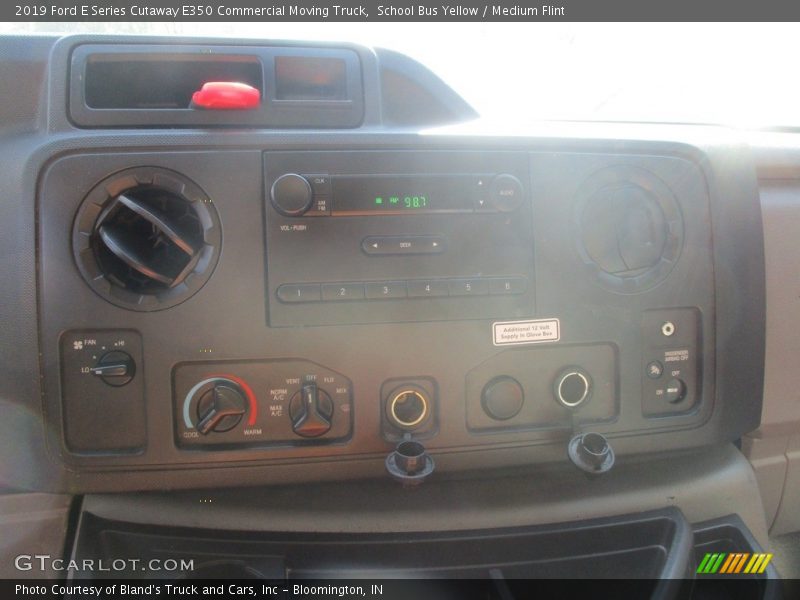 School Bus Yellow / Medium Flint 2019 Ford E Series Cutaway E350 Commercial Moving Truck