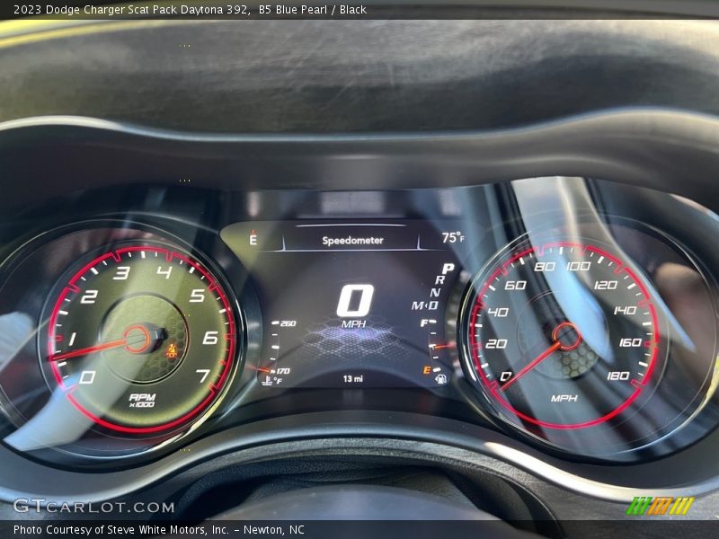 B5 Blue Pearl / Black 2023 Dodge Charger Scat Pack Daytona 392