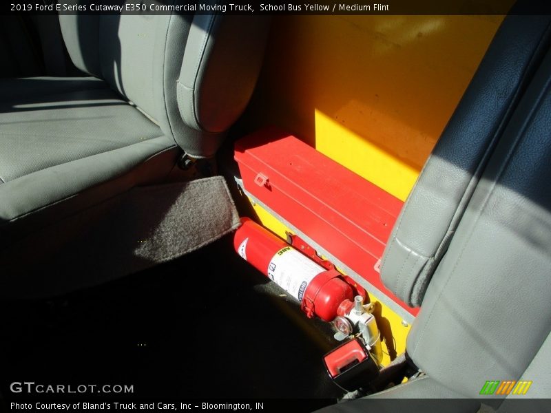 School Bus Yellow / Medium Flint 2019 Ford E Series Cutaway E350 Commercial Moving Truck