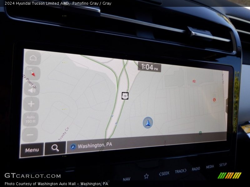 Navigation of 2024 Tucson Limited AWD