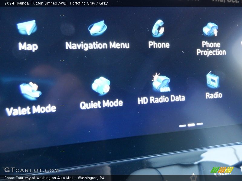 Portofino Gray / Gray 2024 Hyundai Tucson Limited AWD