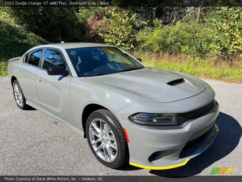 Front 3/4 View of 2023 Charger GT AWD Plus