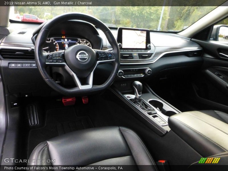 Front Seat of 2019 Altima SL AWD