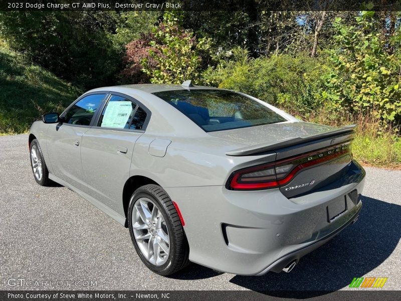 Destroyer Gray / Black 2023 Dodge Charger GT AWD Plus
