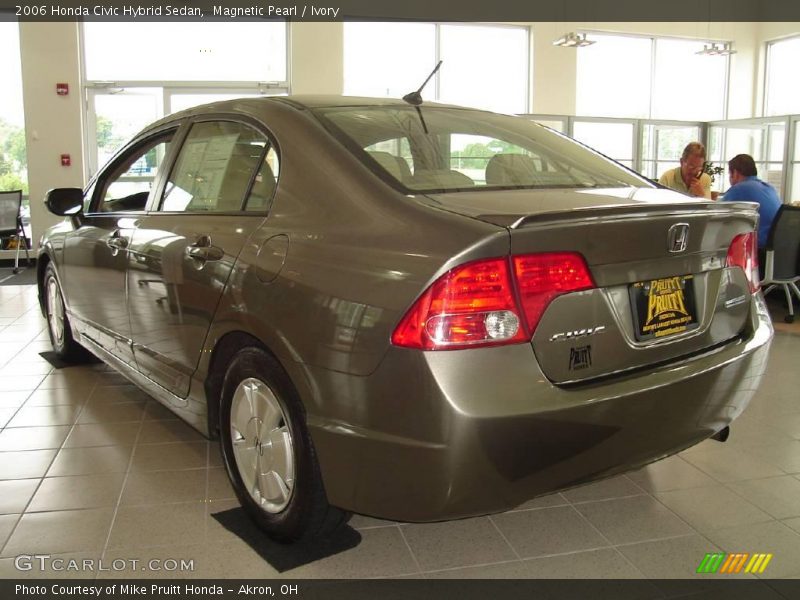 Magnetic Pearl / Ivory 2006 Honda Civic Hybrid Sedan