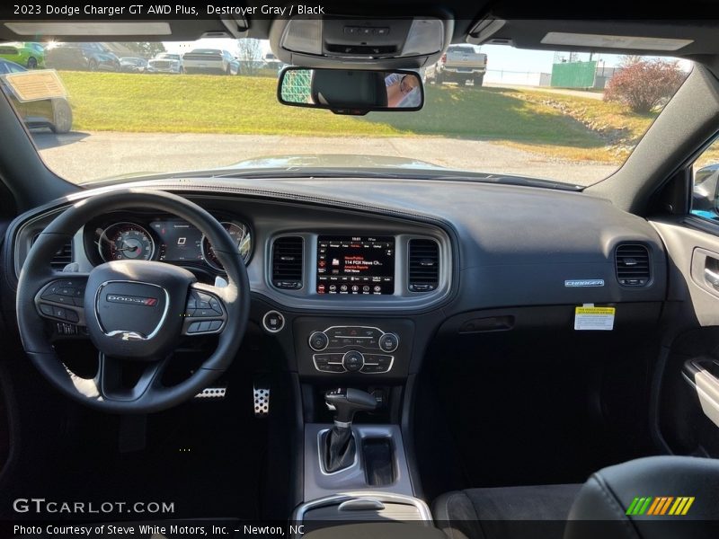 Dashboard of 2023 Charger GT AWD Plus