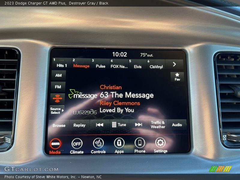Audio System of 2023 Charger GT AWD Plus