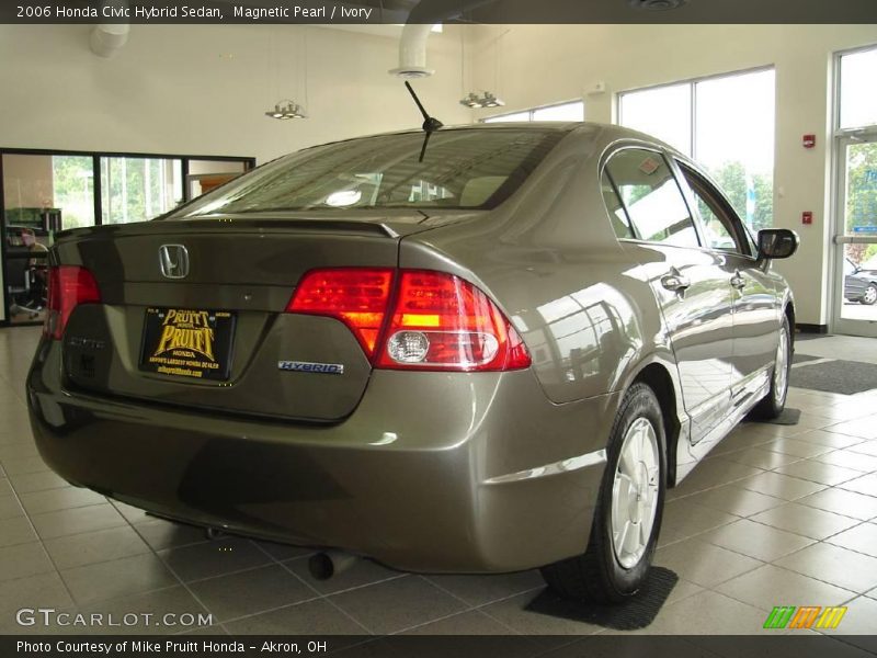 Magnetic Pearl / Ivory 2006 Honda Civic Hybrid Sedan