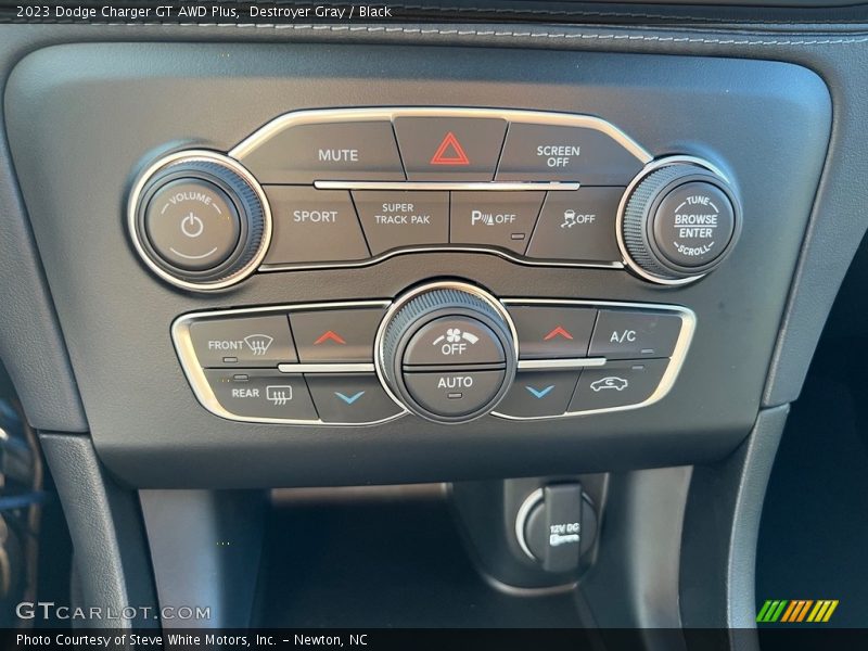 Controls of 2023 Charger GT AWD Plus