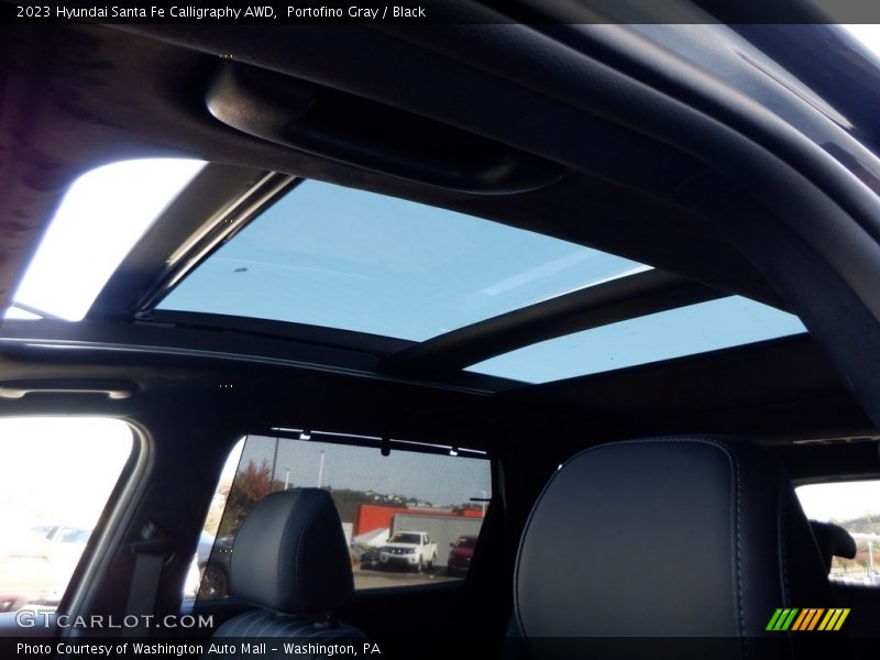 Sunroof of 2023 Santa Fe Calligraphy AWD