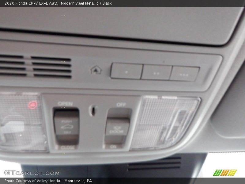 Modern Steel Metallic / Black 2020 Honda CR-V EX-L AWD