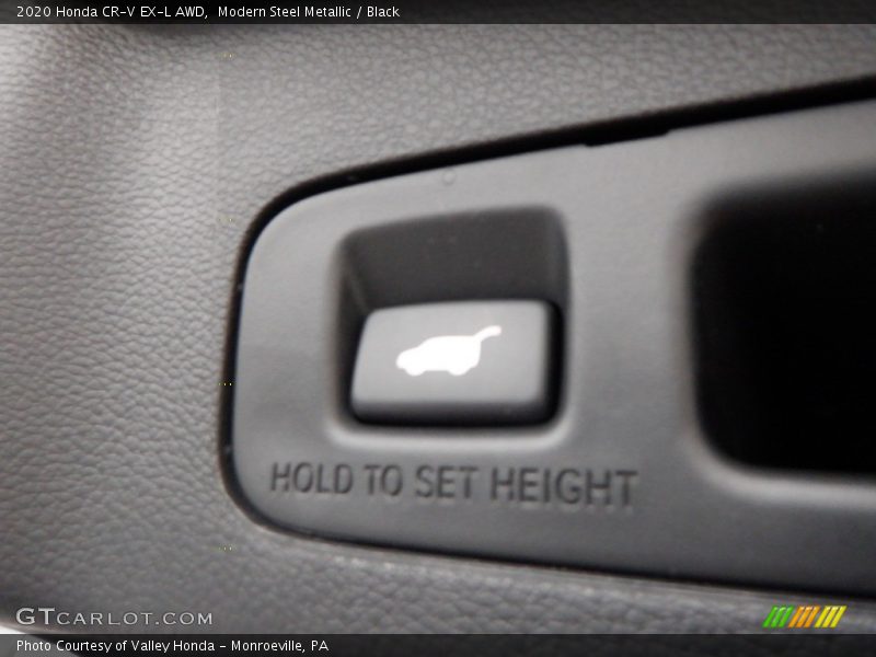 Modern Steel Metallic / Black 2020 Honda CR-V EX-L AWD