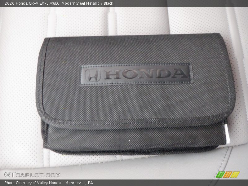 Modern Steel Metallic / Black 2020 Honda CR-V EX-L AWD