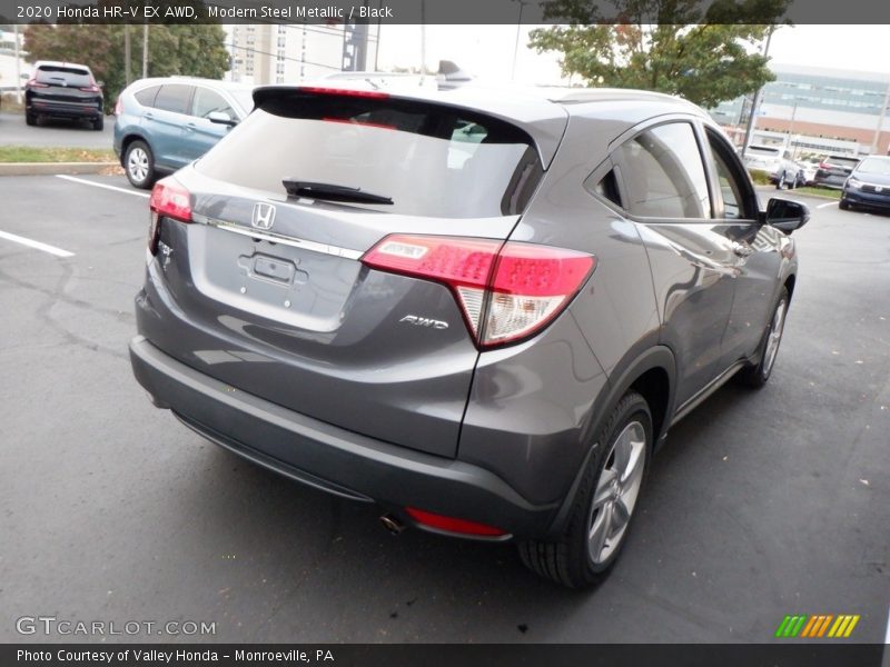 Modern Steel Metallic / Black 2020 Honda HR-V EX AWD