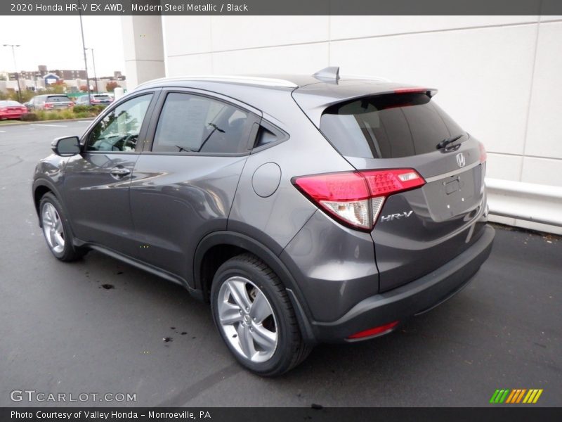 Modern Steel Metallic / Black 2020 Honda HR-V EX AWD