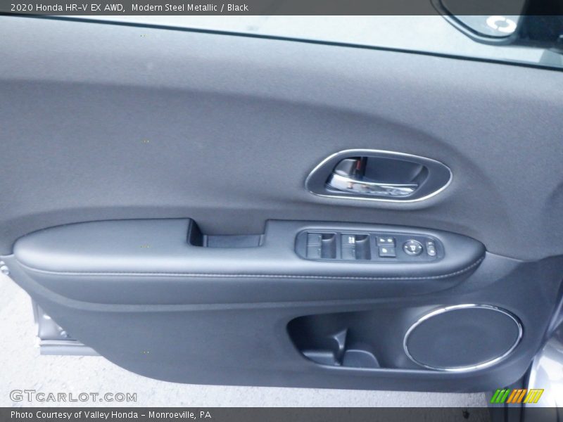 Modern Steel Metallic / Black 2020 Honda HR-V EX AWD