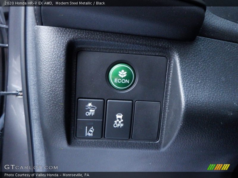 Modern Steel Metallic / Black 2020 Honda HR-V EX AWD