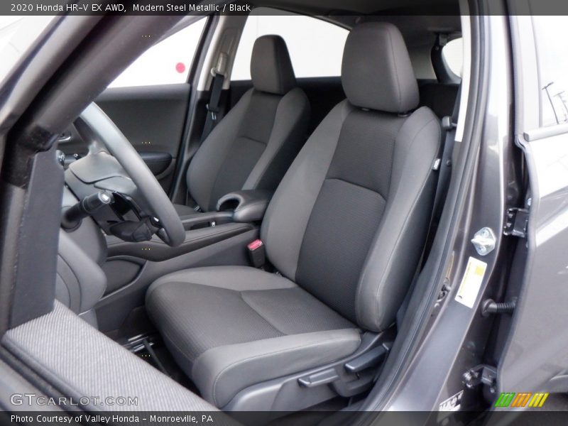 Modern Steel Metallic / Black 2020 Honda HR-V EX AWD