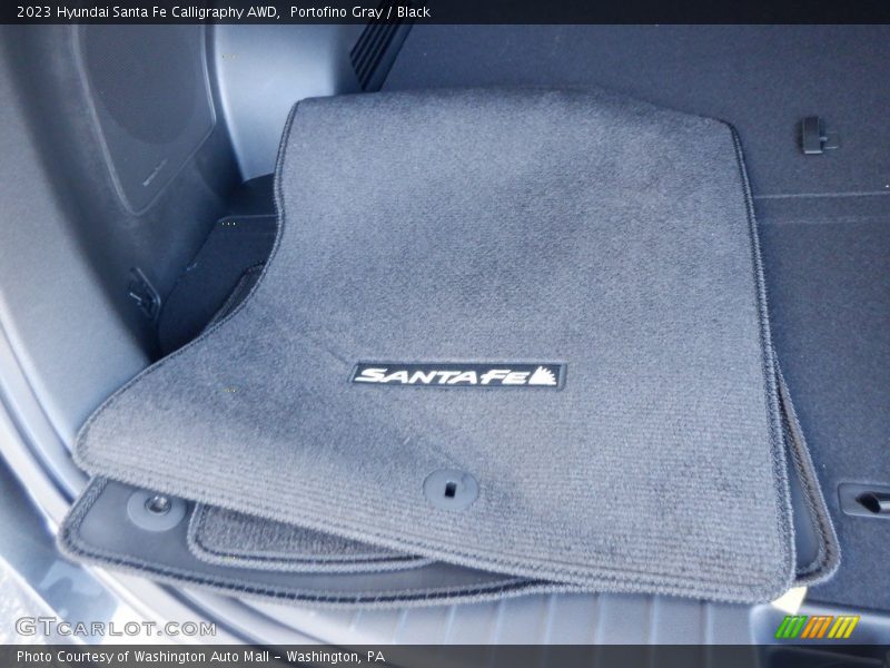 Portofino Gray / Black 2023 Hyundai Santa Fe Calligraphy AWD