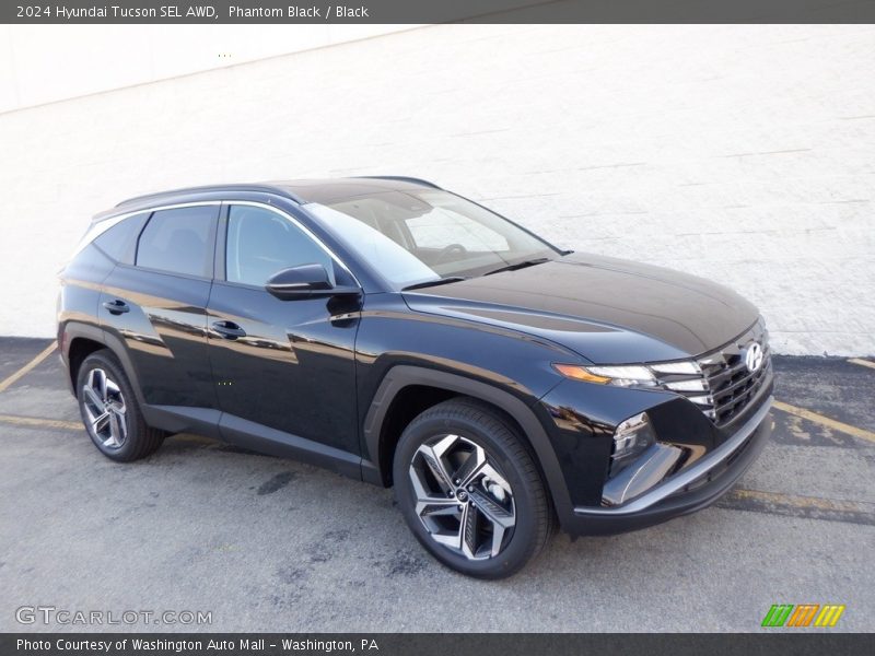 Phantom Black / Black 2024 Hyundai Tucson SEL AWD