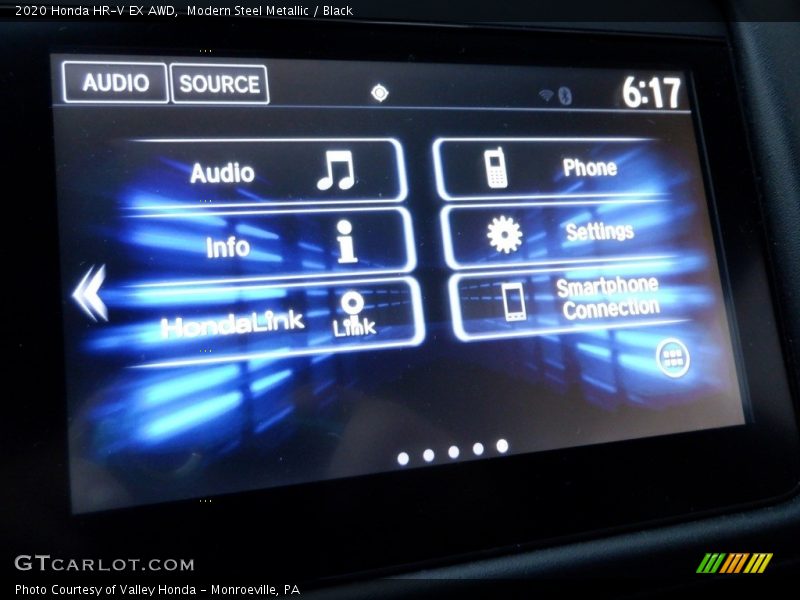 Modern Steel Metallic / Black 2020 Honda HR-V EX AWD