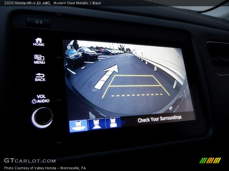 Modern Steel Metallic / Black 2020 Honda HR-V EX AWD