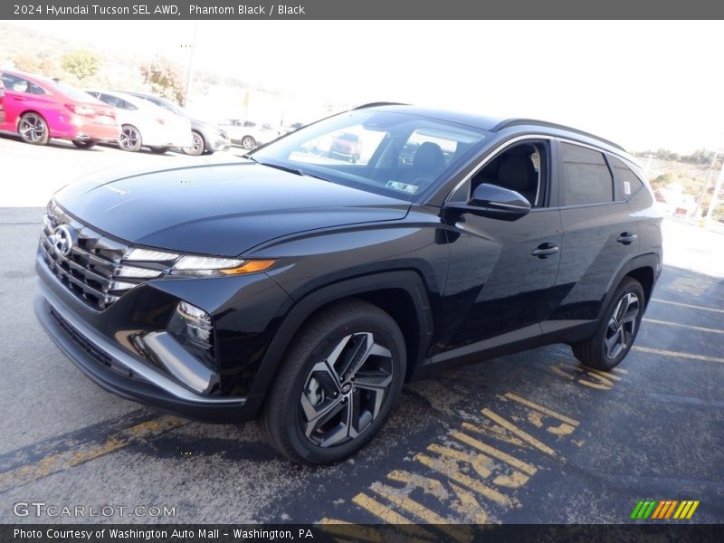 Phantom Black / Black 2024 Hyundai Tucson SEL AWD