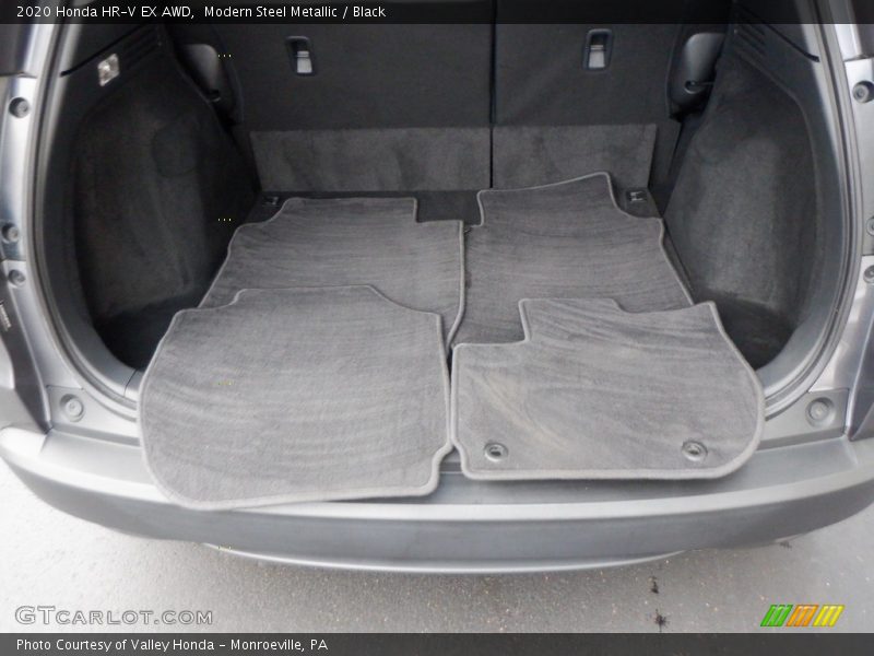Modern Steel Metallic / Black 2020 Honda HR-V EX AWD