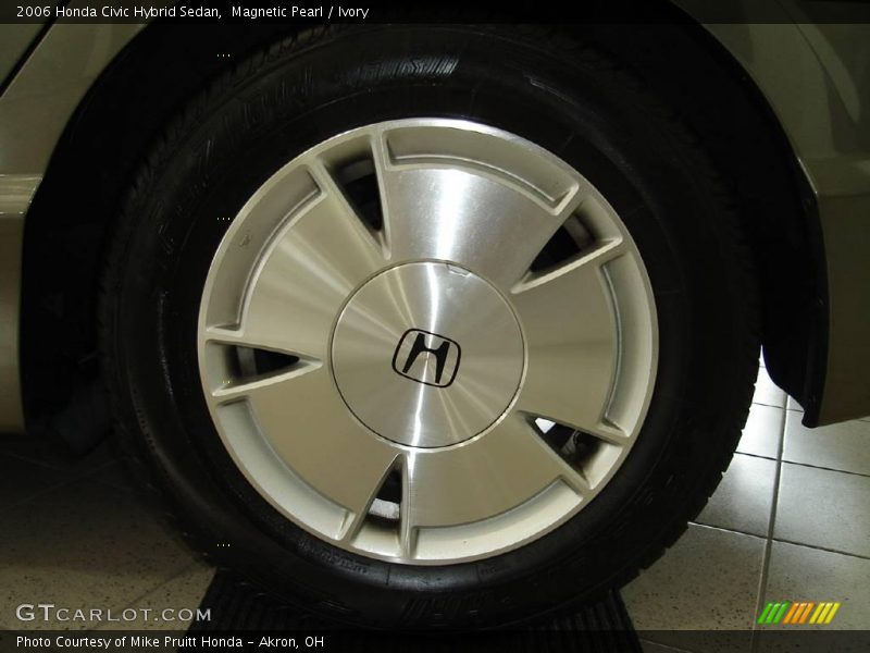 Magnetic Pearl / Ivory 2006 Honda Civic Hybrid Sedan
