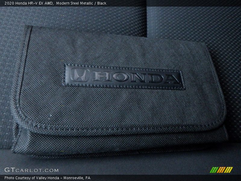Modern Steel Metallic / Black 2020 Honda HR-V EX AWD