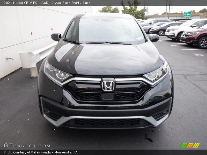 Crystal Black Pearl / Black 2021 Honda CR-V EX-L AWD