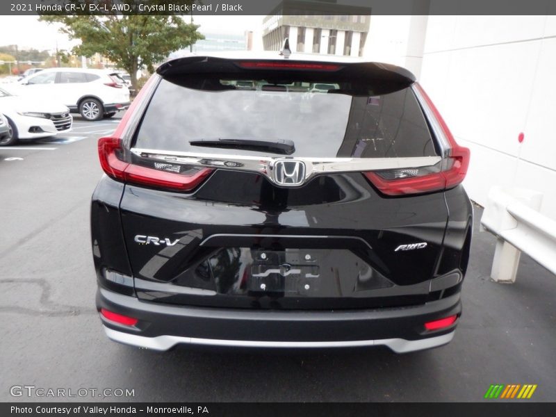 Crystal Black Pearl / Black 2021 Honda CR-V EX-L AWD