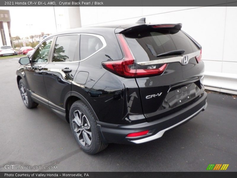 Crystal Black Pearl / Black 2021 Honda CR-V EX-L AWD