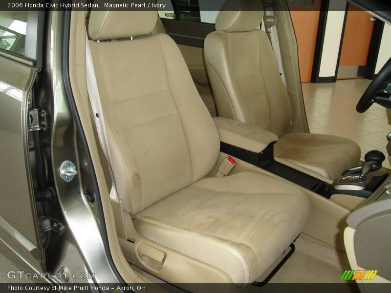 Magnetic Pearl / Ivory 2006 Honda Civic Hybrid Sedan
