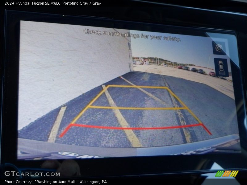 Portofino Gray / Gray 2024 Hyundai Tucson SE AWD