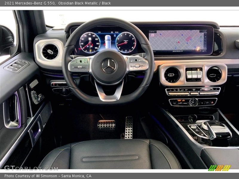 Obsidian Black Metallic / Black 2021 Mercedes-Benz G 550