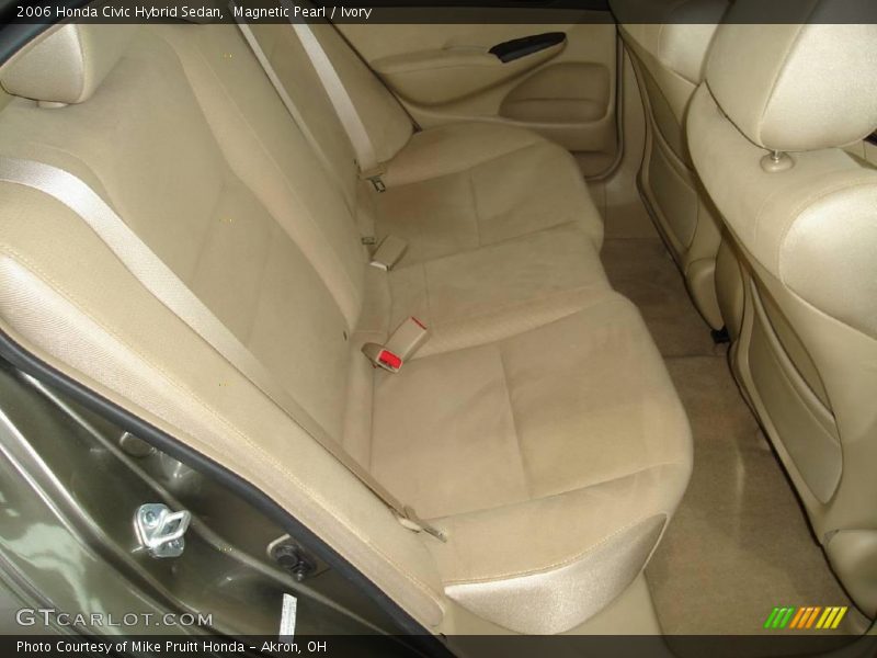 Magnetic Pearl / Ivory 2006 Honda Civic Hybrid Sedan