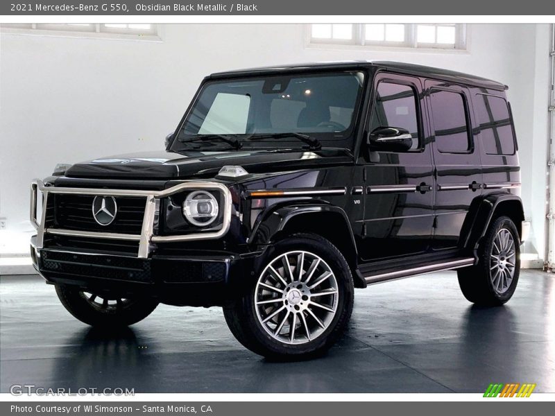 Obsidian Black Metallic / Black 2021 Mercedes-Benz G 550