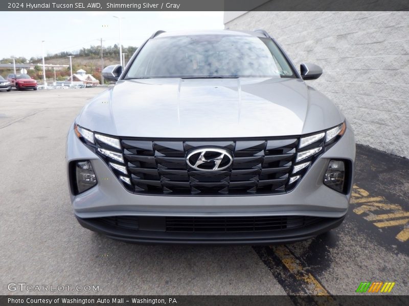Shimmering Silver / Gray 2024 Hyundai Tucson SEL AWD
