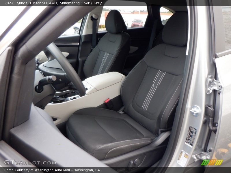 Shimmering Silver / Gray 2024 Hyundai Tucson SEL AWD