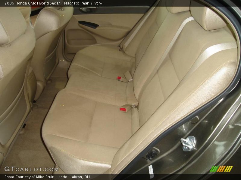 Magnetic Pearl / Ivory 2006 Honda Civic Hybrid Sedan