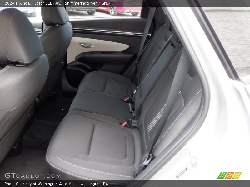 Shimmering Silver / Gray 2024 Hyundai Tucson SEL AWD